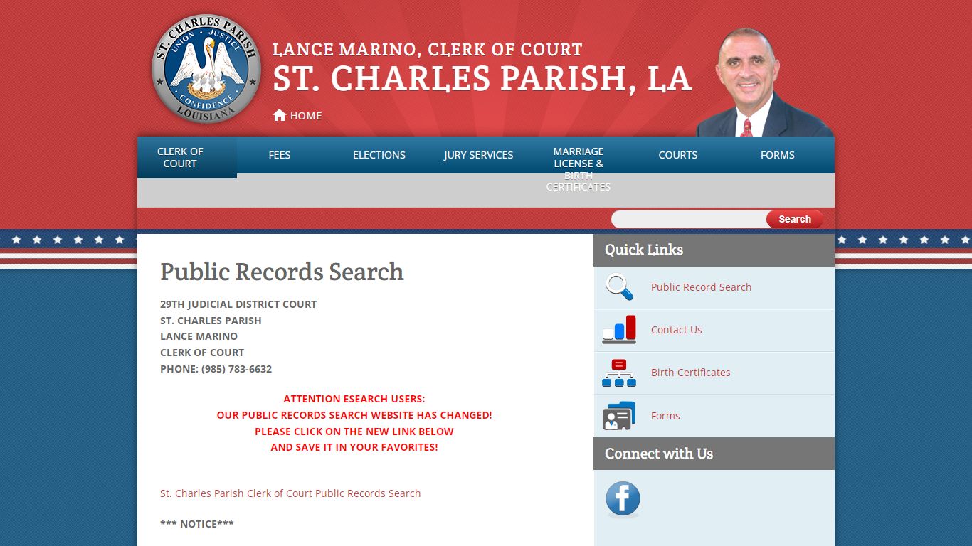 Public Records Search - St. Charles Parish, LA Elections